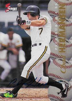 1995-96 Classic Five Sport Signings - Autographs #NNO Chad Hermansen Front