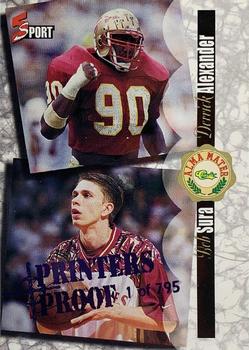 1995 Classic Five Sport - Printer's Proofs #190 Bob Sura / Derrick Alexander Front