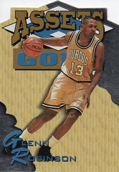 1995 Classic Assets Gold - Die Cuts Silver #SDC4 Glenn Robinson Front