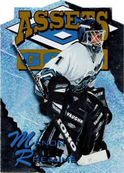 1995 Classic Assets Gold - Die Cuts Silver #SDC13 Manon Rheaume Front
