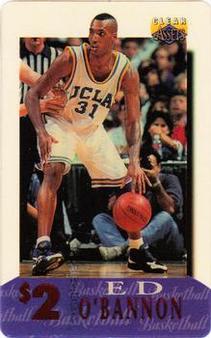 1996 Classic Clear Assets - Phone Cards $2 #29 Ed O'Bannon Front