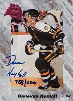 1991 Classic Four Sport - Autographs #NNO Donevan Hextall Front