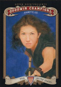 2012 Upper Deck Goodwin Champions #37 Jeanette Lee Front
