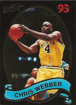 1993 American Sports Monthly (unlicensed) #NNO Chris Webber Front
