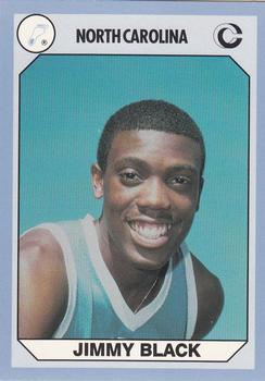 1990-91 Collegiate Collection North Carolina Tar Heels #30 Jimmy Black Front