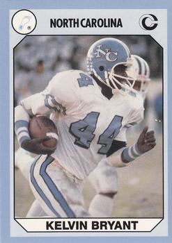 1990-91 Collegiate Collection North Carolina Tar Heels #6 Kelvin Bryant Front
