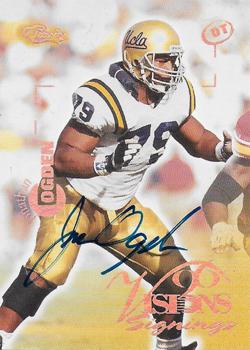 1996 Classic Visions Signings - Autographs Gold #NNO Jonathan Ogden Front