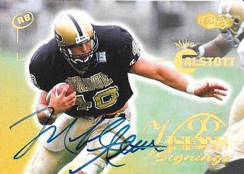 1996 Classic Visions Signings - Autographs Gold #NNO Mike Alstott Front