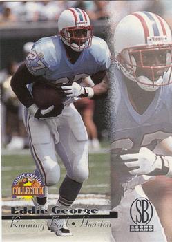 1996-97 Score Board Autographed Collection #27 Eddie George Front