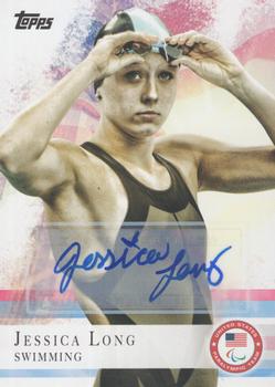 2012 Topps U.S. Olympic Team & Hopefuls - Autographs #65 Jessica Long Front