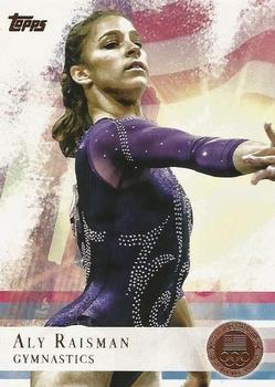 2012 Topps U.S. Olympic Team & Hopefuls - Bronze #15 Aly Raisman Front
