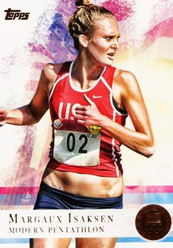 2012 Topps U.S. Olympic Team & Hopefuls - Bronze #27 Margaux Isaksen Front