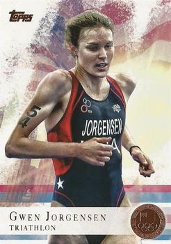 2012 Topps U.S. Olympic Team & Hopefuls - Bronze #68 Gwen Jorgensen Front