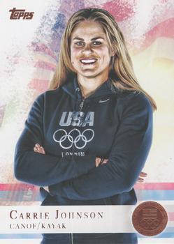 2012 Topps U.S. Olympic Team & Hopefuls - Bronze #74 Carrie Johnson Front