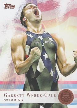 2012 Topps U.S. Olympic Team & Hopefuls - Bronze #77 Garrett Weber-Gale Front