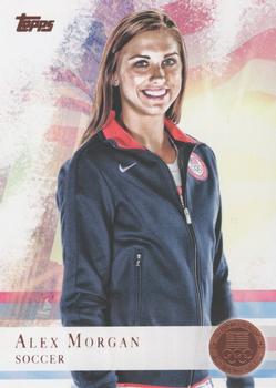2012 Topps U.S. Olympic Team & Hopefuls - Bronze #90 Alex Morgan Front
