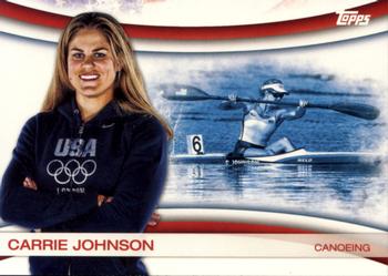 2012 Topps U.S. Olympic Team & Hopefuls - Games of the XXX Olympiad #OLY-6 Carrie Johnson Front