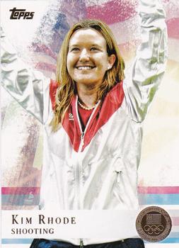 2012 Topps U.S. Olympic Team & Hopefuls - Gold #37 Kim Rhode Front