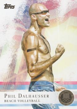 2012 Topps U.S. Olympic Team & Hopefuls - Gold #45 Phil Dalhausser Front