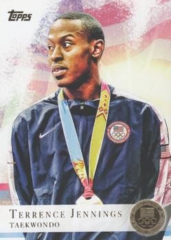 2012 Topps U.S. Olympic Team & Hopefuls - Gold #55 Terrence Jennings Front