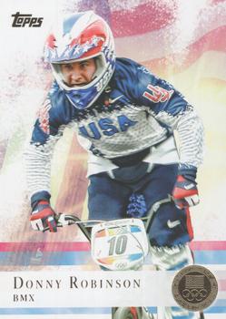 2012 Topps U.S. Olympic Team & Hopefuls - Gold #79 Donny Robinson Front
