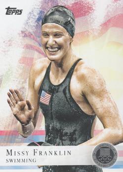2012 Topps U.S. Olympic Team & Hopefuls - Silver #59 Missy Franklin Front