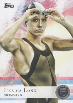 2012 Topps U.S. Olympic Team & Hopefuls - Silver #65 Jessica Long Front