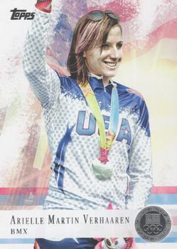 2012 Topps U.S. Olympic Team & Hopefuls - Silver #67 Arielle Martin Verhaaren Front
