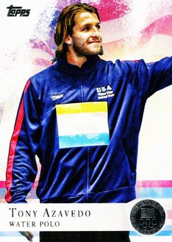 2012 Topps U.S. Olympic Team & Hopefuls - Silver #76 Tony Azevedo Front