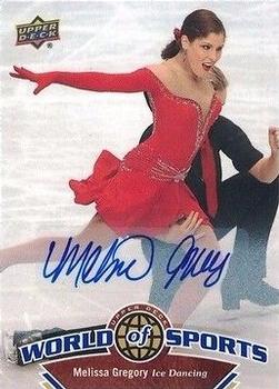 2010 Upper Deck World of Sports - Autographs #227 Melissa Gregory Front