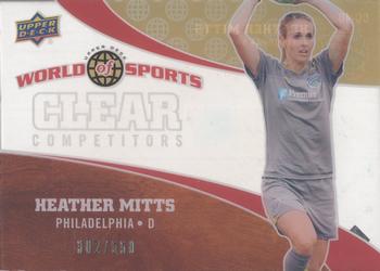 2010 Upper Deck World of Sports - Clear Competitors #CC-40 Heather Mitts Front