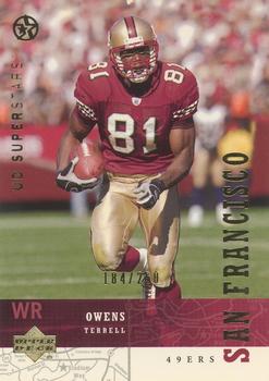 2002-03 UD SuperStars - Gold #215 Terrell Owens Front