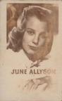 1948 Topps Magic Photos (R714-27) #9F June Allyson Front