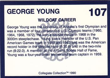 1990 Collegiate Collection Arizona Wildcats #107 George Young Back