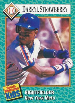 1989 Sports Illustrated for Kids #20 Darryl Strawberry Front
