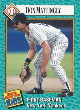 1989 Sports Illustrated for Kids #37 Don Mattingly Front
