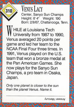 1991 Sports Illustrated for Kids #310 Venus Lacy Back