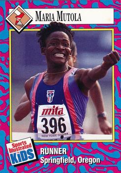 1993 Sports Illustrated for Kids #137 Maria Mutola Front
