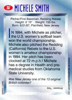 1995 Sports Illustrated for Kids #367 Michele Smith Back