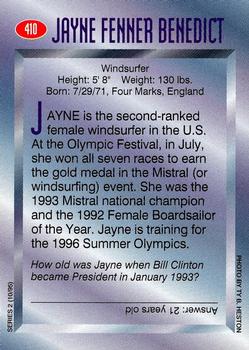 1995 Sports Illustrated for Kids #410 Jayne Fenner Benedict Back