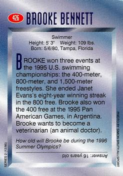 1995 Sports Illustrated for Kids #426 Brooke Bennett Back