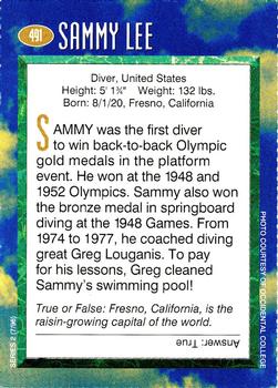 1996 Sports Illustrated for Kids II #491 Sammy Lee Back