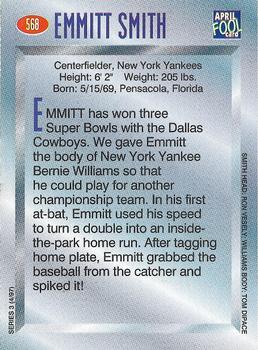 1997 Sports Illustrated for Kids #568 Bernie Williams / Emmitt Smith Back