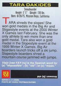 2000 Sports Illustrated for Kids I (Jan-Nov 2000) #958 Tara Dakides Back