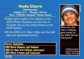 2003 Sports Illustrated for Kids #229 Kelly Clark Back