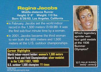 2003 Sports Illustrated for Kids #274 Regina Jacobs Back