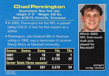 2003 Sports Illustrated for Kids #290 Chad Pennington Back