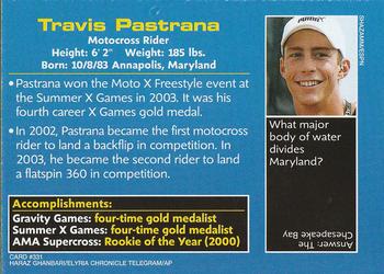 2003 Sports Illustrated for Kids #331 Travis Pastrana Back
