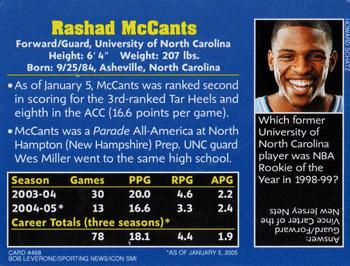 2005 Sports Illustrated for Kids #468 Rashad McCants Back