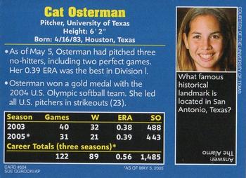 2005 Sports Illustrated for Kids #504 Cat Osterman Back